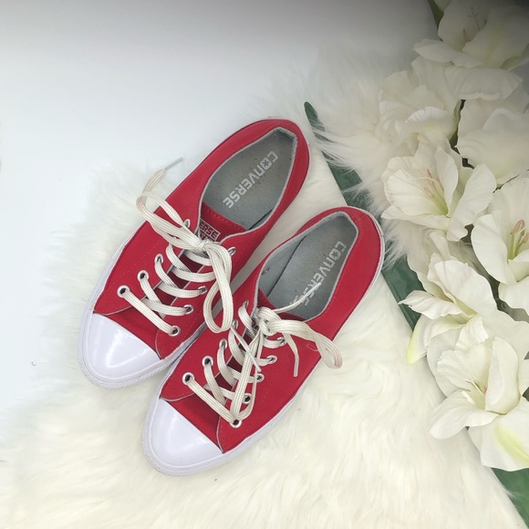 Red Converse all Stars 5 - Picture 8 of 8